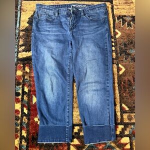 GAP Women's Cropped Blue Jeans